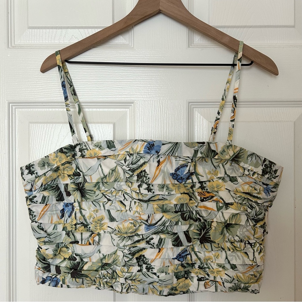 Abercrombie Floral Print Women's Top Size XL